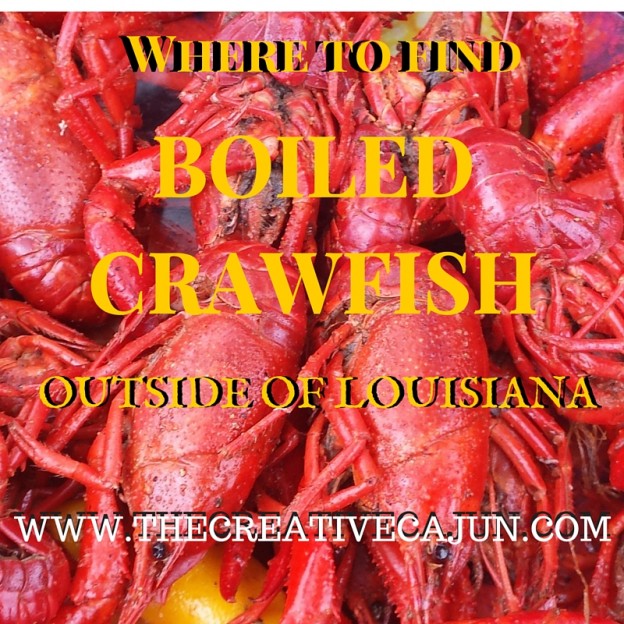 Where to find boiled crawfish outside of Acadiana